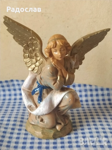 Fontanini Italy стара статуетка / фигура на  Ангел, снимка 6 - Статуетки - 51980170