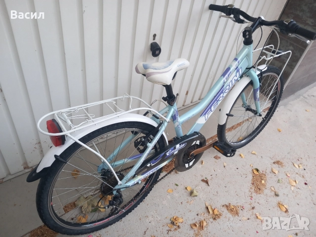 Детски алуминиев велосипед Ferini 24 цола, отличен , снимка 3 - Велосипеди - 52053576