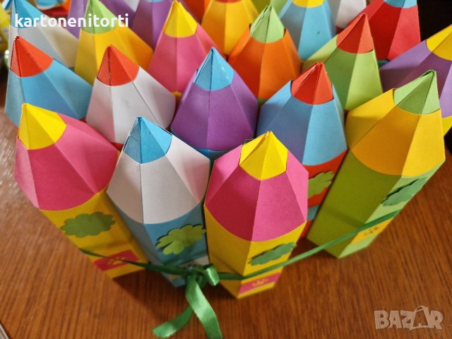 картонени моливчета за началото  на учебната година подаръци , снимка 2 - Други услуги - 41706133