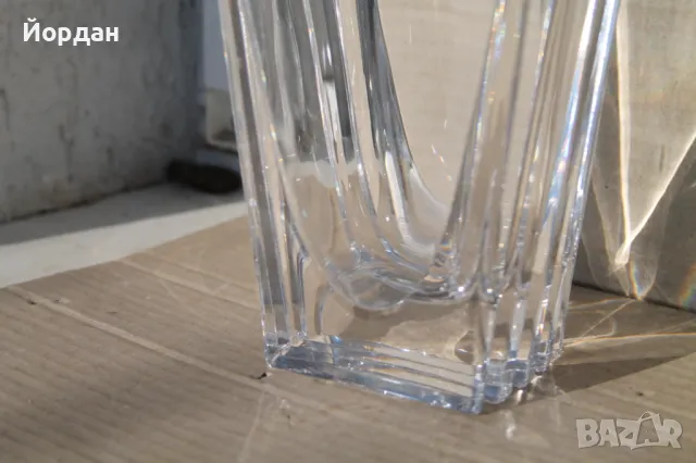 Немска нова кристална ваза ''Nachtman'', снимка 5 - Колекции - 49085106