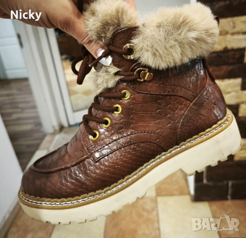 Зимни боти Tamaris, р-р 38, естествена кожа