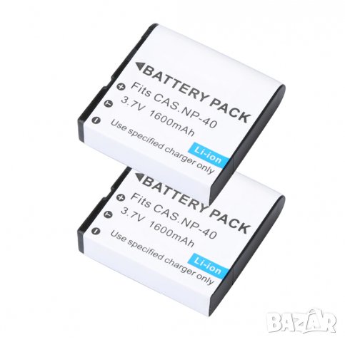 Батерия за Casio EX-Z30, NP-40, NP40, NP 40, CEX-Z400,FC100 FC150 FC160S P505 P600 P700 Z300 Z600 EX, снимка 2 - Батерии, зарядни - 34258793