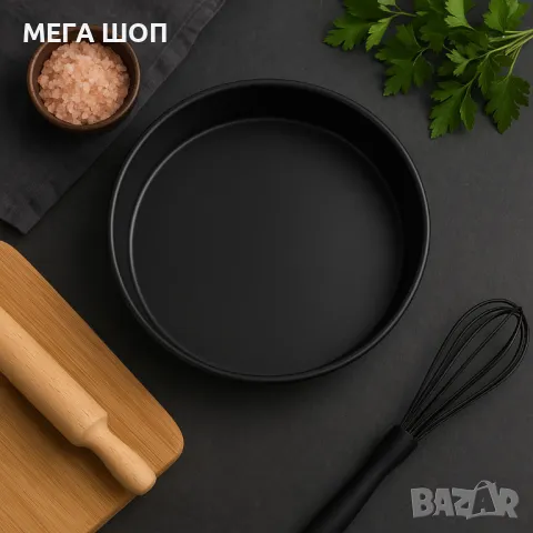 Тавичка Rosberg Premium, 8", въгл. стомана, незал, покр., снимка 2 - Съдове за готвене - 49972909