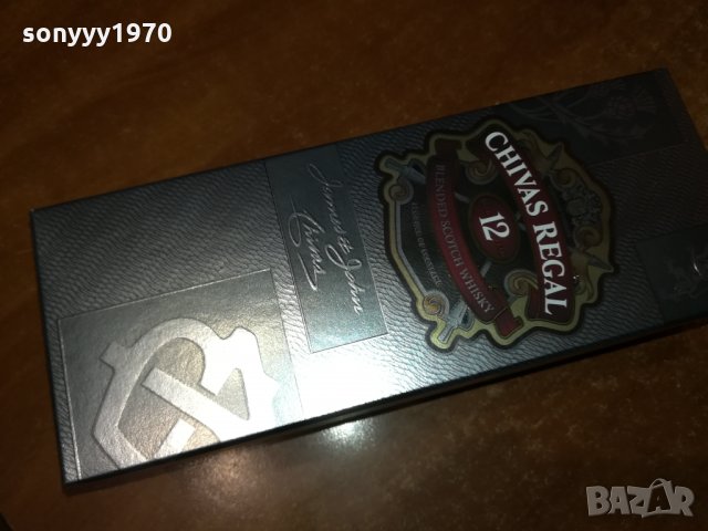 CHIVAS REGAL 12 YEARS- КУТИЯ ЗА КОЛЕКЦИЯ 1802221736, снимка 8 - Колекции - 35837553