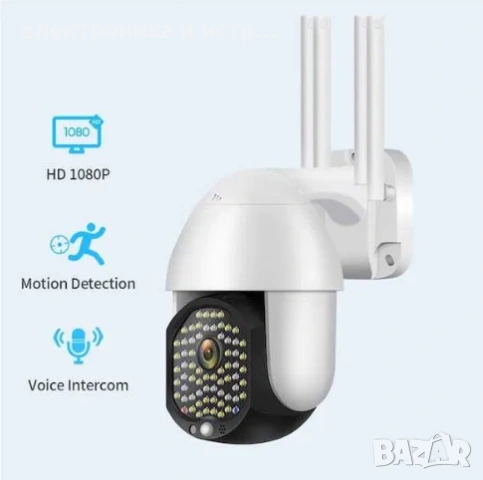WiFi безжична IP камера 6MP , снимка 3 - Камери - 53348038