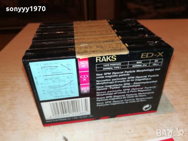 RAKS 5бр-АУДИОКАСЕТИ 1010211801, снимка 8 - Аудио касети - 34415871