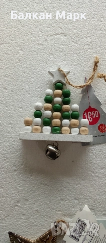  Коледни играчки,фигурки за елха– дървени и метални 🎄, снимка 7 - Декорация за дома - 51933192