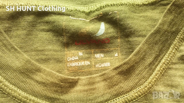 ULVANG T-Shirt 100% Merino Wool размер S / M тениска 100 % Мерино Вълна - 1259, снимка 7 - Тениски - 51093281