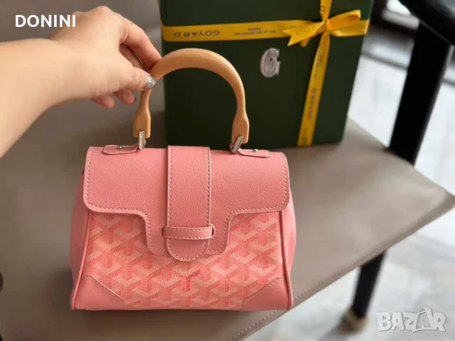Goyard  Дамска чанта, кожа, снимка 2 - Чанти - 56267466