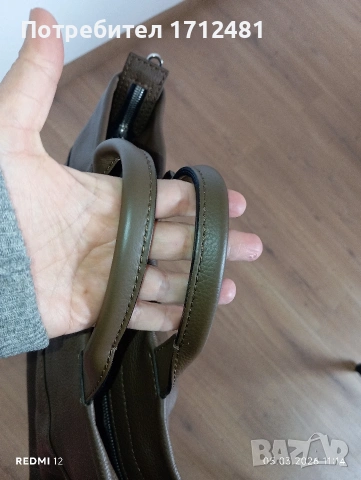 Gianni Charini кожена чанта , снимка 4 - Чанти - 53720063