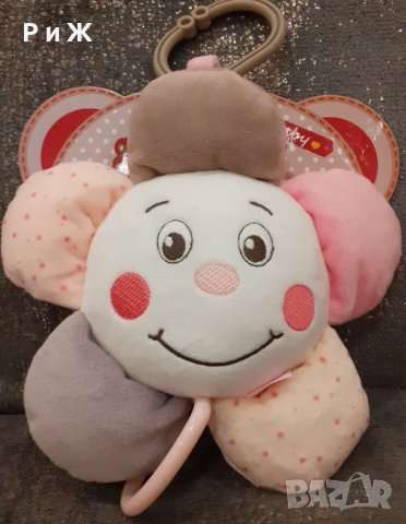 Музикална плюшена латерна цвете