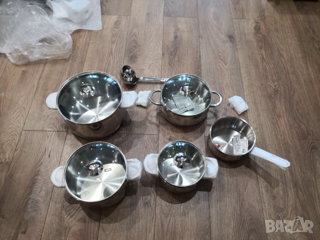 Комплект тенджери FISSLER -Germany, снимка 4 - Съдове за готвене - 51785647
