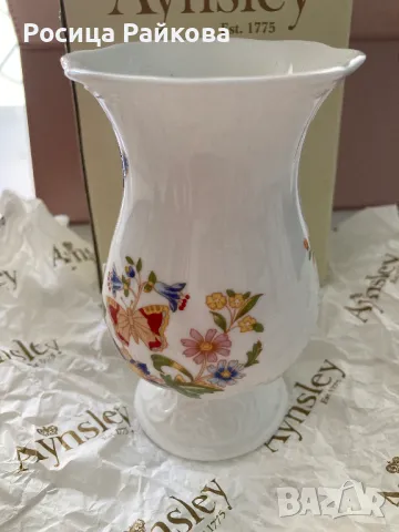 Вазичка Aynsley, снимка 2 - Вази - 50102628