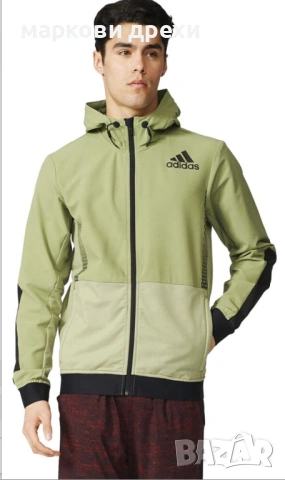 ADIDAS PERFORMANCE WORKOUT HOODI L