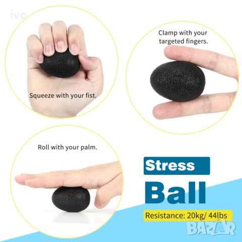 Комплект фитнес уреди за ръце. Ръкохватка за предмищница + калъф, снимка 3 - Фитнес уреди - 41353815