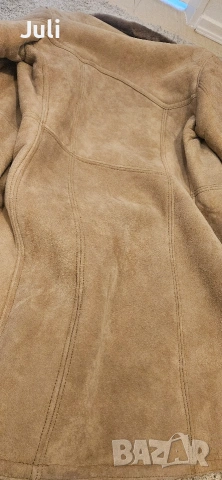 Кожено палто, снимка 9 - Палта, манта - 53439506