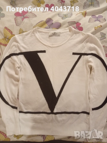 Дамска блуза Valentino , снимка 2 - Блузи с дълъг ръкав и пуловери - 52741351