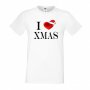 Мъжка тениска Коледа I Love XMAS, снимка 5