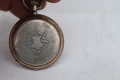 Швейцарски джобен сребърен часовник , снимка 4