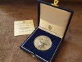 Италианска сребърна монета медал Банка на Италия, снимка 1 - Нумизматика и бонистика - 41482655