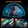 VSYSTO H7 4CH Камера за табло за камион 360 DVR Система за камери за видеорегистратор, снимка 7