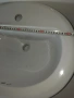 Порцеланова бяла мивка за баня със дребна забележка , снимка 16