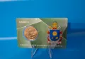 Монета Ватикан от 50 цента BU в карта N°44, 45, 46, 47 с марка., снимка 5