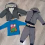 лот за момче/ ръст 80 см / яке-парка H&M, екип, блузка Next, нов дънков панталон George, снимка 1