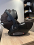 Детско столче за кола Cybex Platinum Cloud Q Plus + адаптери, снимка 1 - Столчета за кола и колело - 44642617