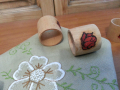 Ленени салфетки за маса с бродерия, снимка 9
