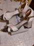 Бели сандали номер 39, снимка 1 - Сандали - 41948054