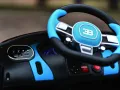 Bugatti Divo 12V – Детска акумулаторна кола, Черна, EVA гуми, снимка 7