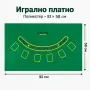 Покер комплект Texas Hold'em с 200 жетона, 2 тестета карти, игрално платно и метална кутия, снимка 5