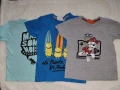 Лот от 3 Летни Тениски за Момче - 110-116, снимка 1