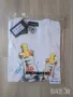 Мъжка памучна тениска DSQUARED2 WHITE размер 2XL, снимка 1