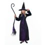 Костюм за Хелоуин Вещица с Черна шапка и дълга рокля