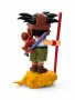 Аниме фигура Kid Goku с облак и жезъл – Dragon Ball, 26 см, снимка 2