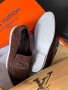 Louis Vuitton Мъжки Ежедневни Обувки Естествена кожа Луис Витон - Налични Различни Цветове Код E1278, снимка 4