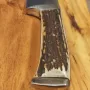 Ловен нож много масивен с дръжка от рог на Елен. Нов!, снимка 15
