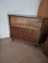 Ъглов дървен бюфет, снимка 1