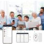 3990 Смарт WiFi превключвател с 16A реле, смарт модул за осветление - двуканален, снимка 9