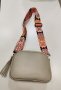 ✨Чанта Естествена кожа ✨Нова ✨Цветна Дръжка ✨Шарена дръжка, снимка 3