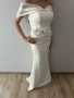 Бяла официална рокля, снимка 3