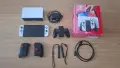 Nintendo Switch OLED 64 + 128 GB - бял, модчип, екстри, снимка 1