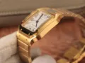 Унисекс часовник Cartier Santos de Cartier Gold с автоматичен механизъм, снимка 7