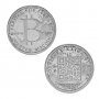 0.25 Биткойн монета / 0.25 Bitcoin Coin ( BTC ) - Silver, снимка 1