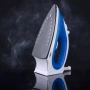 Парна ютия Sapir 1200W, струя пара, термостат, синя, снимка 1