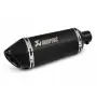 Черно спортно гърне 370 mm с DB Killer, снимка 2