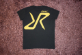 Revolution Race Fat Logo Tee 2.0 Men Black/Yellow Sz XXL, снимка 7