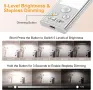 Gritin LED лампи за шкафове 2 броя – 26 см, сензор за движение, USB-C, снимка 5